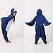 FashionFits Unisex Jumpsuit One Piece Shark Pajama Loungewear Costume Cosplay