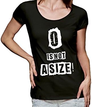One Tree Hill Womens T-Shirt with Print Zero is not a Size (S, Black)