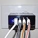 Wall Charger, tekSonic 4-Port 25W Home Travel USB Wall Charger [Black] AC Power Charging Adapter Plug for iPhone 7, 6 Plus, 5, 5s, 5c, iPad, iPod, Samsung S7, S6, S5, S4, Note 5