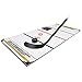 SuperDeker Advanced Ice Hockey Training System | Real Ice Feel, Light Up Sensors Stickhandling Game - 3 Training Modes | 67” x 28.5” Ice Hockey Training Pad