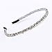 AWAYTR Girls/Women Ribbon or Jewelry Crystal Pearl Headbands (7Pcs Set Girls/Women Flower Pattern Crystal Sparkle Headbands)