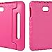 i-original Compatible with Samsung Galaxy Tab A 10.1 Inch 2016 EVA Shockproof Case for Kids Bumper Cover Handle Stand,Convertible Handle Light Weight EVA Protective Stand Bumper Cover (Magenta)