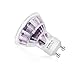 SHINE HAI GU10 LED Bulbs 40W Halogen Equivalent, 3.5W, 120V, 5000K Daylight White Non-Dimmable LED Spotlight MR16 GU10 Base, 6-Pack