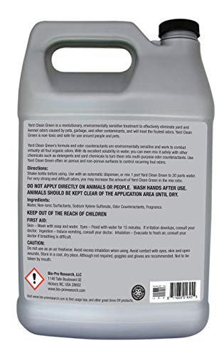 Urine Off BU1029 20:1 Concentrate 1 Gallon Clean Green(TM) Yard and Kenner Odor Eliminator