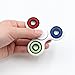 AyoGu TRI Fidget Spinner Hand Spinner Ultra Durable High Speed Rotate ADD ADHD Focus Toy (White & colorful)
