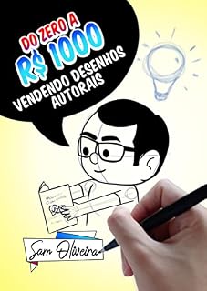Livro Do zero a mil vendendo desenhos autorais