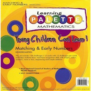 Kindergarten Math Learning Palette Numeration K.1 Early Numbers