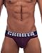 Croota Mens Underwear, Low-Rise Bikini, Brief, Satin Accented Waistband, IS02M