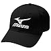 Mizuno 2017 Tour Fitted Mens Performance Hat Stretch-Fit Golf Cap Black