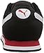 PUMA Unisex-Child Cabana Racer Sneaker, Black White, 5.5 M US Big Kid