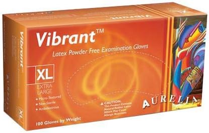 Supermax Healthcare 98227 Latex P.F. Chlorinated, Micro Texture, Md, Latex (Pack of 100)