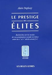 Le  prestige des élites