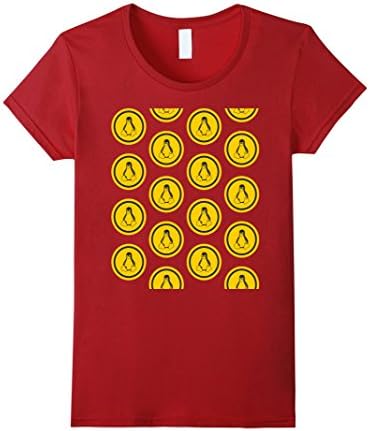 Womens LINUX TSHIRT ORIGINAL UNIX GIFT LINUX GEEK T-SHIRT Medium Cranberry