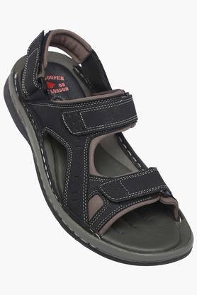 lee cooper men's leather sandals