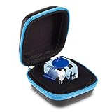 Original Envolve Camouflage Fidget Cube (Blue) - For focus, calm anxiety, and break nervous habits (Gift Packaging)
