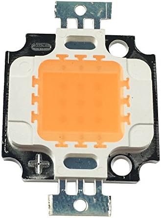 Nagulagu 10PCS 10W 380-840nm Full Spectrum LED Grow Chip Module Light High Power led lamp