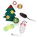 PAWZ Road Cat Christmas Stocking Gift Set 6 Toys 1 Package Sock Shape Cat Teaser Presents