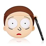 Lupct Yellow Boy Compatible with Airpods 1/2 Case Soft Silicone, Cute Cartoon 3D Cool Air pods Design Cover, Fun Kawaii Chic Fashion Funny Cases for Kids Girls Teens Character Skin Keychain Airpod