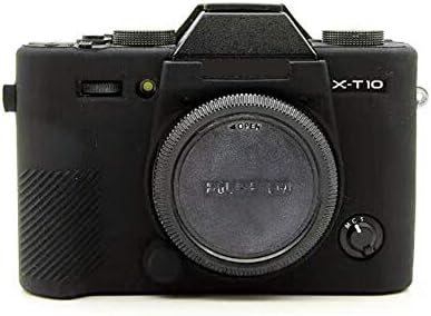 QMstore Professional Easy Cover Camera Protective Camera Silicone Protective Case， for Fuji XT10/XT20 Camera - Black