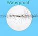 Party Decorations LED Light Up Ball Inflatable Floating 13 Modes 16-Inch Glow in the Dark with Colors Changing for Garden, Wedding, Xmas Decor (1 PCS)