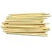 BambooMN - 5mm Semi-Point Candy Apple Bamboo Skewers - 6.5