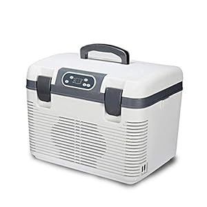 YANJ-Car-Refrigerator-19L-Silent-Dual-Core-Mini-Fridge-12v-220vCooler-and-WarmerMdashWhite-LOLDF1 YANJ Car Refrigerator-19L Silent Dual-Core Mini Fridge 12v 220v,Cooler and WarmerMdash;White LOLDF1