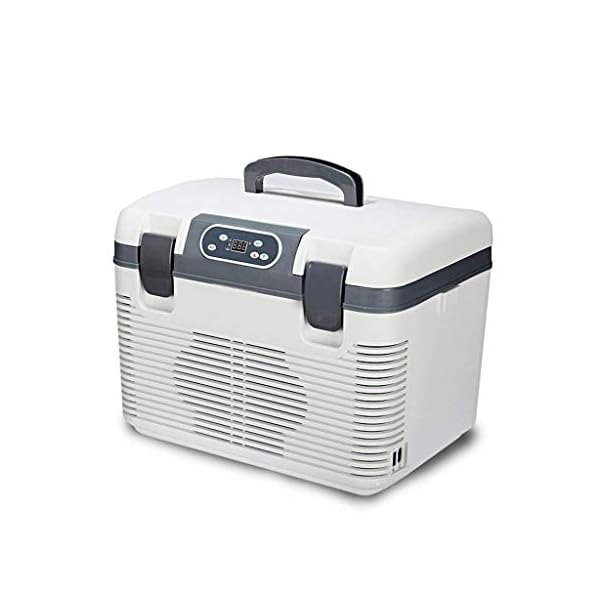 YANJ-Car-Refrigerator-19L-Silent-Dual-Core-Mini-Fridge-12v-220vCooler-and-WarmerMdashWhite-LOLDF1 YANJ Car Refrigerator-19L Silent Dual-Core Mini Fridge 12v 220v,Cooler and WarmerMdash;White LOLDF1