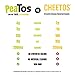 Peatos Crunchy Curls Snacks, Fiery Hot, 3 Ounce (4 Count), Junk Food Taste, Made from Peas, Serious Heat, 4g Protein and 3g Fiber, Pea Plant Protein Snack