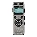 Lgsixe Digital Voice Recorder 8GB 1536Kbps Voice Recording device Record Double Microphone/Noise Cancelling/Voice Activated MP3 Digital Audio Player for Class, Lectures, Interviews