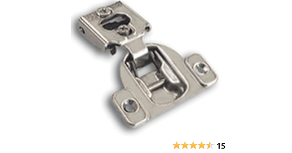 Blum 105 Degrees Compact 38n Series 3 4 Overlay Screw On One Piece Design Cabinet Hinge Cabinet And Furniture Hinges Amazon Com
