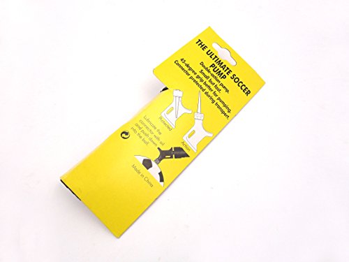 Dual Action Ball Pump With Needle - Best For Downy Ball, Basketball, Soccer Ball, Volleyball, Rugby, Football