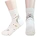 Totoro Friends Women's Socks 5pairs(5color)=1pack Made in Korea, One Size