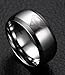 Godyce Superman Ring for Men Women Size 6-14 - 8mm Wide Stainless Steel Jewelry with Gift Box