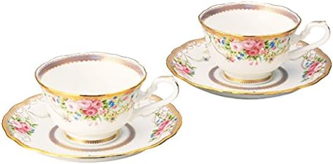 Amazon ノリタケ食器 アフロディーテ ティー コーヒー碗皿ペアセット P 4691 カップ ソーサー オンライン通販