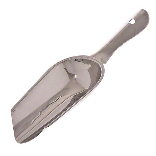 Update International (BS-9) 6 Oz Stainless Steel Bar Scoop