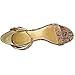 Calvin Klein Vivian Women Open Toe Leather Tan Sandals