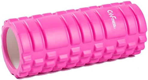 Foam Roller for Deep Tissue Muscle Massage Great for Pain Relief Pilates Yoga Gym Lightweight 33 x 14 cms CM Fitness