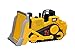 Toy State Caterpillar Construction Job Site Machines: Bulldozer (Styles May Vary)