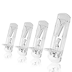 Jamiikury 10pcs Plastic Locking Shelf Pins, Cabinet