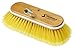 Shurhold 980 10 Inch Soft Bristle Brush, Deck Brush with Yellow Polystyrene Bristles