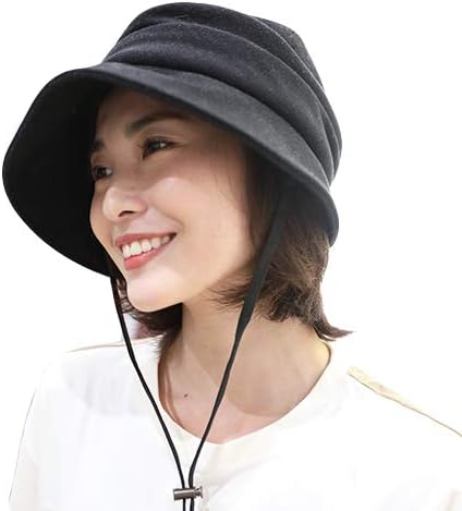 Amazon ドリームハッツ 帽子 レディース 秋冬 Uv 折りたたみ 防寒 おしゃれ 冬 紐付き 自転車 暖か あたたか キャスケット 大きい サイズ ゆったり 耳まで 防寒 すっぽり サイズ調整 小顔効果 あご紐 暖かい サイズテープ 風でとばない キャスケット ハンチング帽 通販