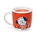 BT21 Official Merchandise by Line Friends - Winter Theme Character Ceramic Coffee Mug with Lid, Chimmy