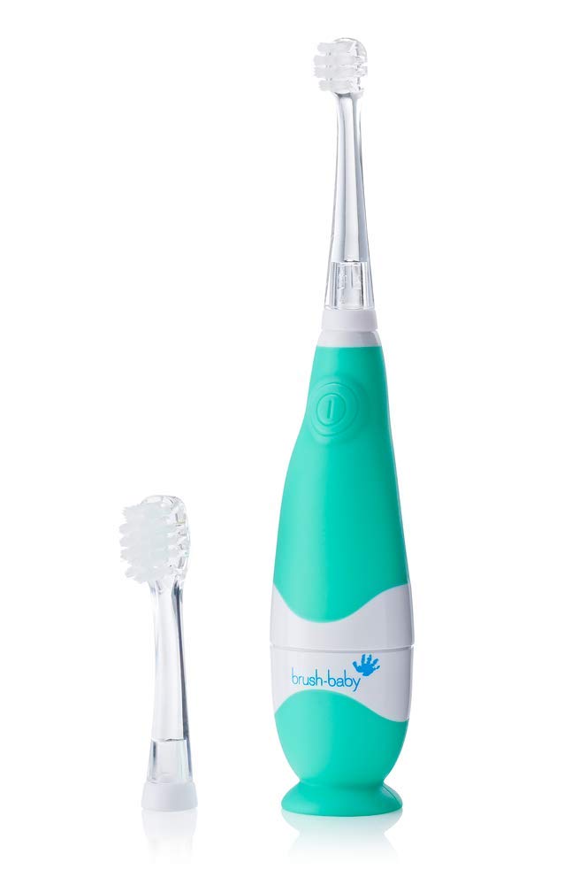 Brush Baby BabySonic Infant and Toddler Electric Toothbrush, Teal eBay