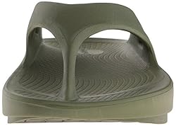 OOFOS Unisex Original Thong flip flop , Forest