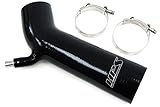 HPS 57-1232-BLK Black Silicone Air Intake Hose (Post MAF Tube)