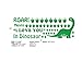 Easma Dinosaur Wall Decals for Kids Room - ROAR Means I Love You In Dinosaur With Dinosaur Footprints Vinyl Sticker Boy Bedroom Nursery Wall Art Decals-Green