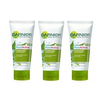 neem face wash garnier