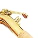 ammoon Alto Saxophone Sax Bend Neck Brass Material with Cleaning Cloth Saxophone Accessory
