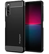 Spigen Rugged Armor Case Compatible with Sony Xperia 10 IV - Matte Black
