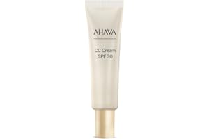 AHAVA Even Tone & Radiance CC Cream, Color & Skin Protection, Broad Spectrum, SPF 30 - Lightweight Sheer Color Correcting Cream to even out skin tone, enriched with exclusive Osmoter, 1 Fl.Oz